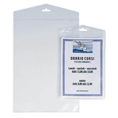 Buste porta avvisi appendimi 15x21 sei rota 411521 cf.10