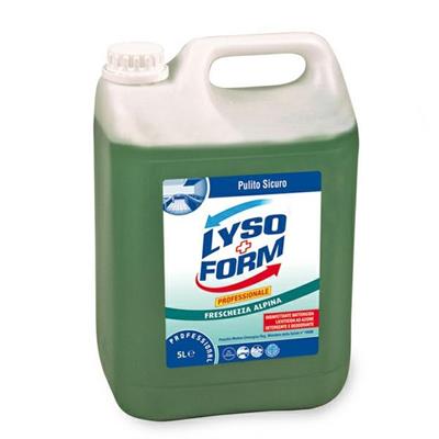 Lysoform casa detergente disinfettante freschezza alpina 5l