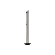 PORTACENERE INOX CON BASE H 92CM