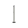 PORTACENERE INOX CON BASE H 92CM
