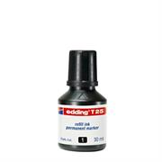 Inchiostro per marcatore Edding nero 30ml