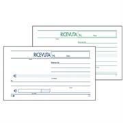 BLOCCO RICEVUTE GENERICHE 50FOGLI 2 COPIE AUTOCOPIANTE 10X17CM A