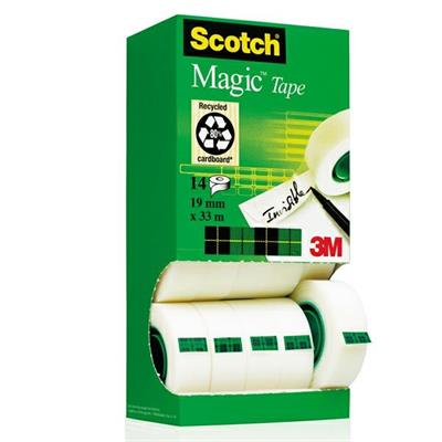 Nastro adesivo Scotch Magic 810 Value Pack 19mmx33mt conf.14