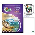 Poliestere adesivo PC4 trasparente 100fg A4 210x297mm (1et/fg) l