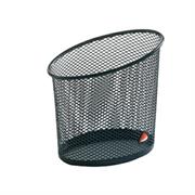 Portapenne Mesh Alba nero