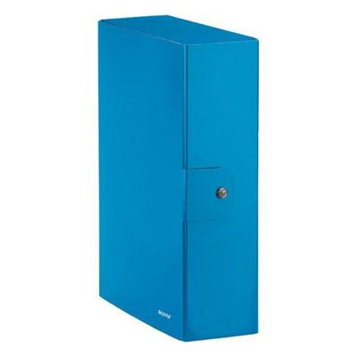 Scatola progetto wow leitz d.10 azzurro metallizzato