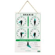 CARTELLO ORARIO IN ACRILICO ART.4506