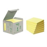 BLOCCO 100foglietti Post-itÂ®Notes Green 76x76mm 654-1B GIALLO