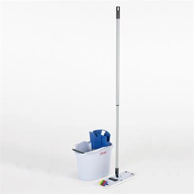 KIT ULTRA SPEED MINI: SECCHIO 10LT+STRIZZATORE+MOP+MIX VILEDA