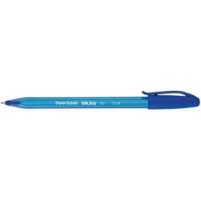 Penna sfera paper mate inkjoy 100 cap blu m 1.0