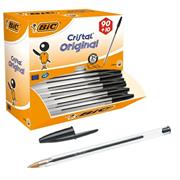 Dispenser value pack 90+10 penna sfera CRISTAL__ medio 1,0mm ner