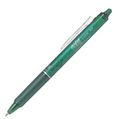 Penna sfera cancellabile FRIXIONball CLICKER 0,7mm VERDE PILOT