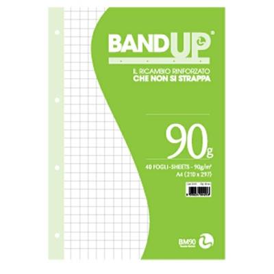 Ricambi a4 rinforzati quadri 10mm 40fg gr.90