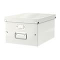 Scatola archivio media CLICK STORE f.to a4 bianco metal 6044-00-