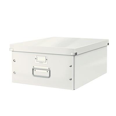 Scatola archivio CLICK & STORE L A3 bianco metallizzato