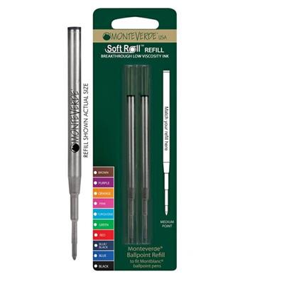 Blister 2 refill per sfera Montblanc punta media