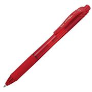 Penna sfera gel scatto pentel energel X 0.7 rossa
