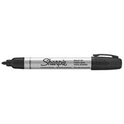 Marcatore Sharpie metal small p.tonda nero