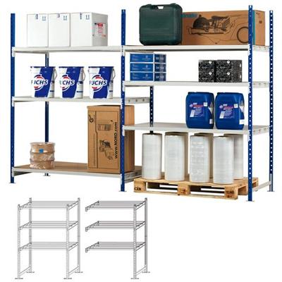 Scaffale RANG'ECO 5 ripiani 100x35xH200cm - Modulo Base