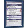 Cornice magnetica Duraframe A4 blu conf.2