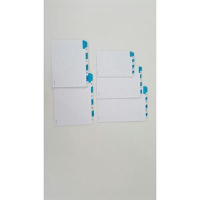 Rubrica per schedari 17x24 e3656