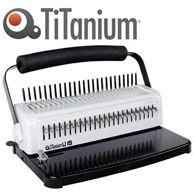 Rilegatrice spirale plastica peach Titanium U15 fg 500