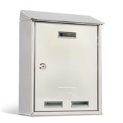 CASSETTA POSTALE 27,5x35x12cm INOX SERIE ELIOS