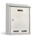 CASSETTA POSTALE 27,5x35x12cm INOX SERIE ELIOS