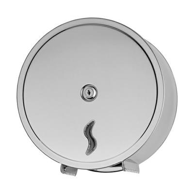 DISTRIBUTORE CARTA IGIENICA IN ROTOLI MINIJUMBO 200m IN ACCIAIO