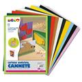 SET 10FG CARTONCINO ONDULATO 25X35CM CANNETE' colori assortiti C