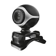 Webcam Exis per Pc e laptop con microfono integrato nero/silver