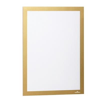 CORNICE MAGNETICA DURAFRAME A4 21X29,7cm ORO DURABLE