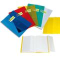 COPRIMAXI PPL LISCIO TRASPARENTE GIALLO C/ALETTE E PORTAETICHETT