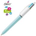 Penna sfera scatto bic 4 colori FUN FASHION