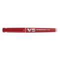 ROLLER HI-TECPOINT V5 RICARICABILE ROSSO BEGREEN PILOT