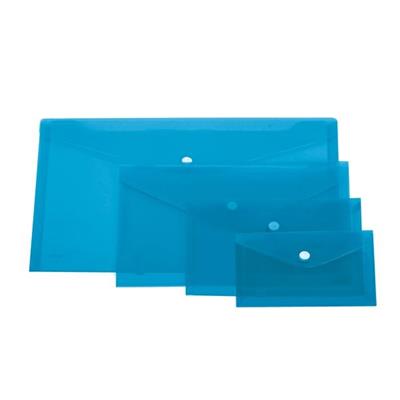 BUSTA CON BOTTONE A4-ORIZZ. 33,5x23,5cm COLORI ASSORTITI LEBEZ