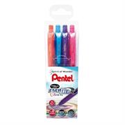 BUSTA 4 ROLLER A SCATTO ENERGEL X BL107 0.7MM PENTEL