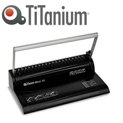 Rilegatrice spirale plastica titanium Ibind 8
