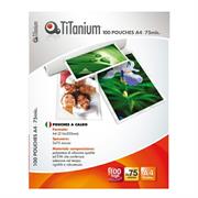 Pouches A4 216x303 75mic Titanium