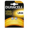Batteria a bottone Duracell lr44 conf.2 pz
