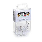 SCATOLA 20 GANCI BLITZ CON SPILLI LEONE