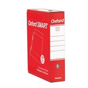 SCATOLA 6x50 BUSTE FORATE 22X30 LUCIDA DE LUXE OXFORD SMART ESSE