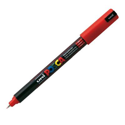 Marcatore UNI POSCA Pen PC1MR p.extra fine 0,7mm rosso