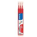 SET 3 REFILL SFERA FRIXIONball CLICKER 0.5mm ROSSO PILOT