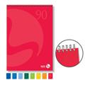 NOTES SPIRALATO lato corto 210x297mm 90gr 50fg 5mm COLOR bm