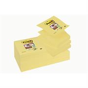 BLOCCO 90foglietti Post-itÂ®Super Sticky Z-Notes Canaryâ„¢76x76m
