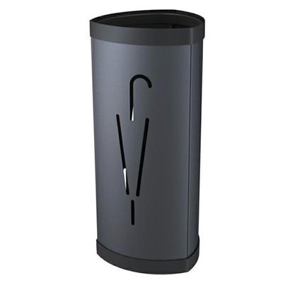 PORTAOMBRELLI in METALLO NERO H60cm Alba