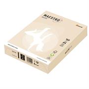 CARTA MAESTRO COLOR A4 210x297mm 160gr 250fg AVORIO/CREMA TENUE