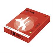 CARTA MAESTRO COLOR A4 210x297mm 80gr 500fg ROSSO FORTE CO44 MON