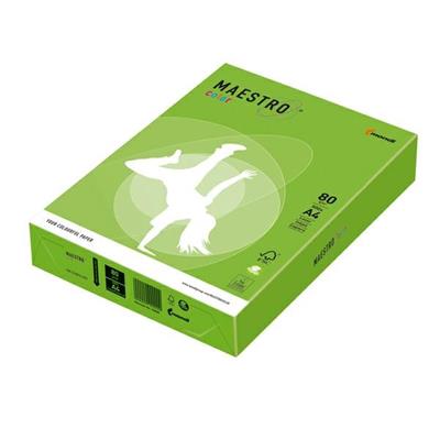 CARTA MAESTRO COLOR A4 210x297mm 80gr 500fg VERDE FORTE MA42 MON